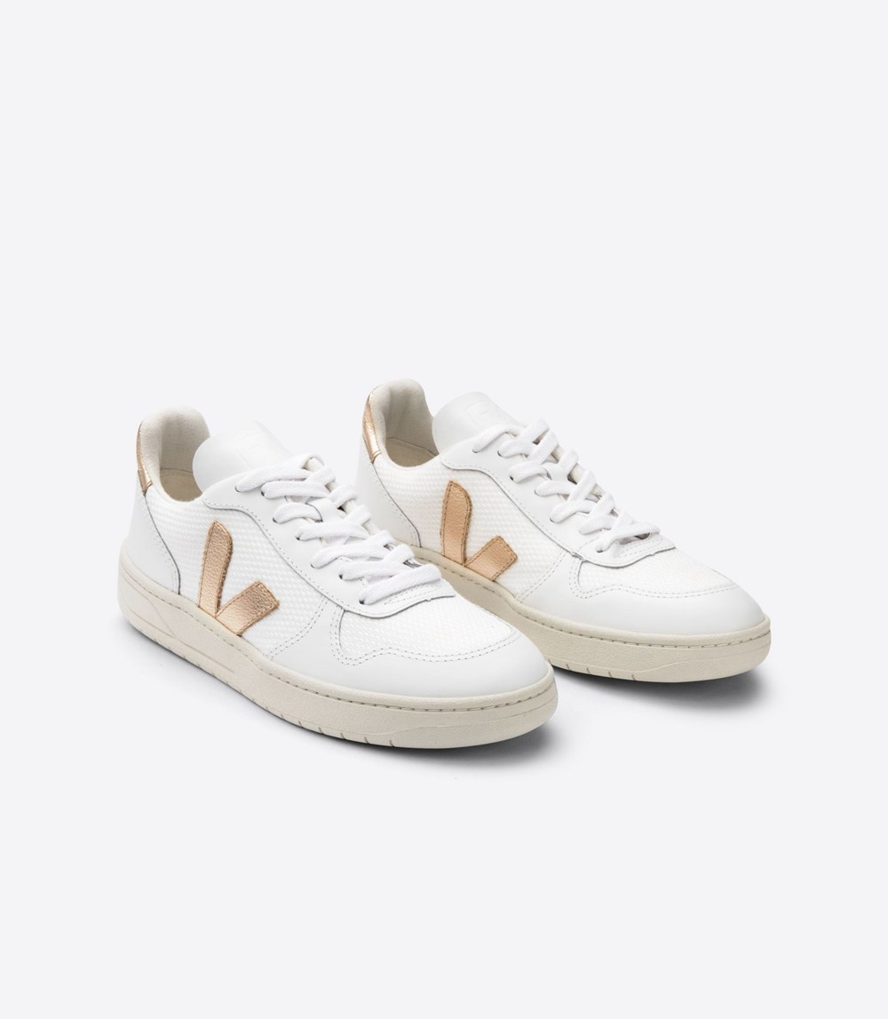 Veja Sneakers Dam - V-10 B-Mesh - Vita - 175420-QCK